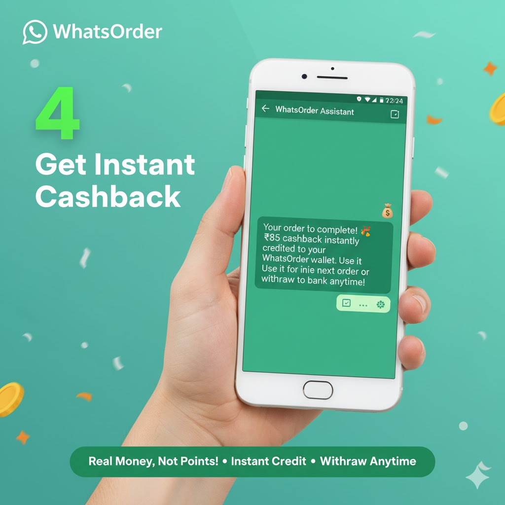 Get Instant Cashback